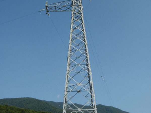 立石線鉄塔建替工事