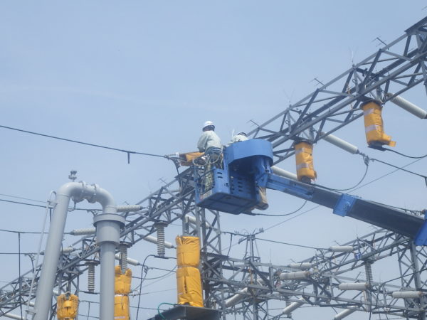 神明変電所配変3Tr取替えのうち電気土木工事