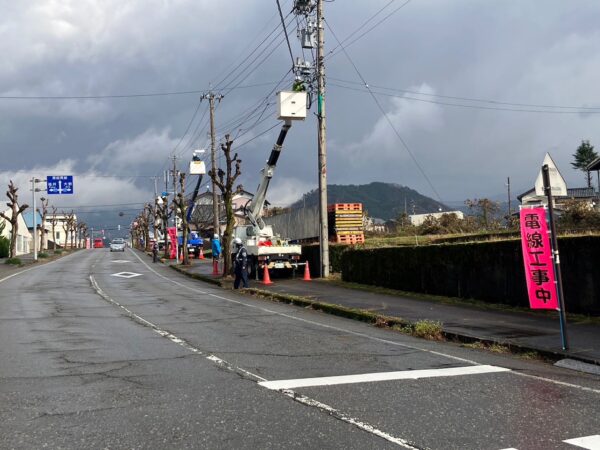 堰堤改良工事（ダム用光通信網整備）